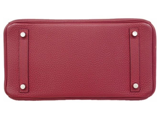 Hermès Sac à main Hermes Birkin 30 en Rouge Grenat - vue 3