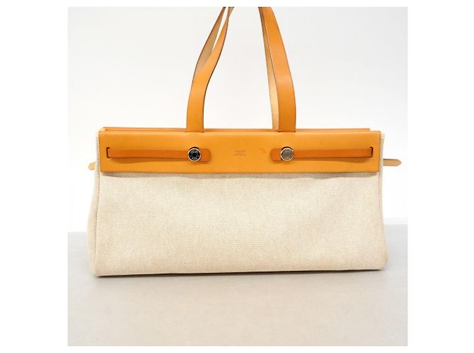 Hermès Borsa Tote Hermes Herbag Cabas MM - vista 14