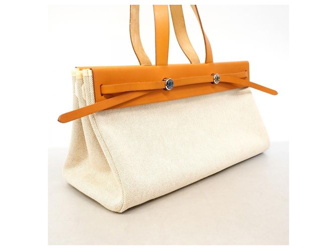 Hermès Borsa Tote Hermes Herbag Cabas MM - vista 2