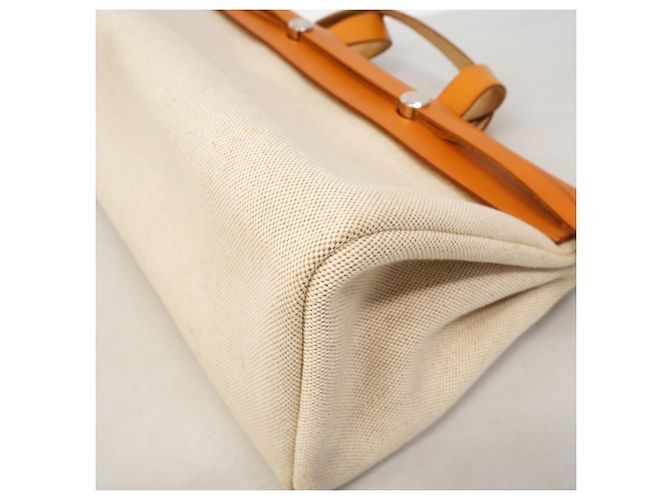 Hermès Borsa Tote Hermes Herbag Cabas MM - vista 6