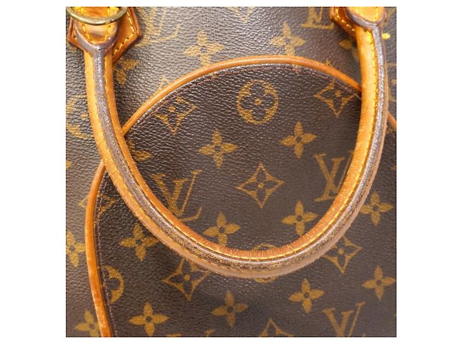 Borsa Louis Vuitton Monogram Ellipse MM Marrone - vista 10
