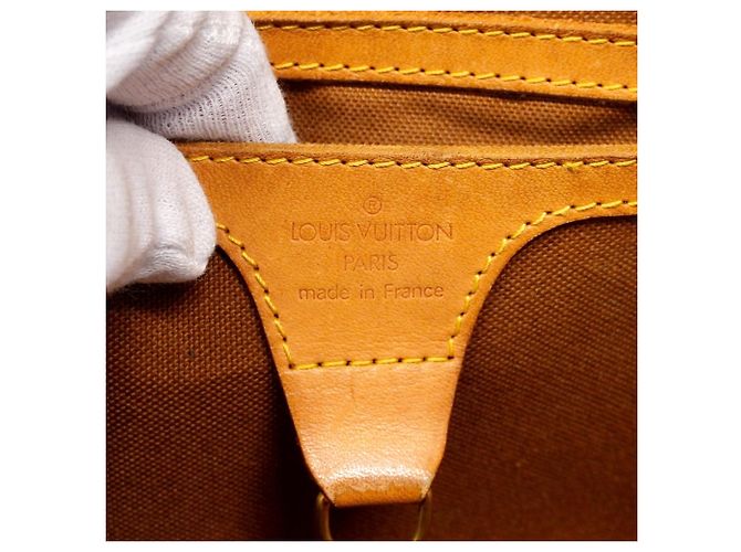Borsa Louis Vuitton Monogram Ellipse MM Marrone - vista 5