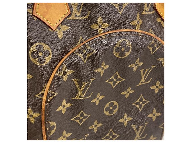 Borsa Louis Vuitton Monogram Ellipse MM Marrone - vista 10