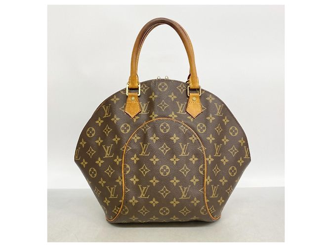 Borsa Louis Vuitton Monogram Ellipse MM Marrone - vista 11