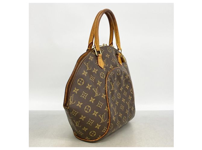 Borsa Louis Vuitton Monogram Ellipse MM Marrone - vista 2