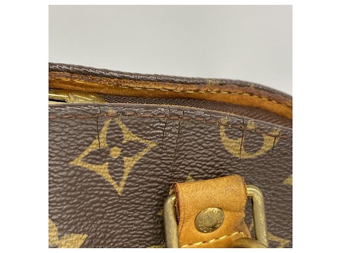 Borsa Louis Vuitton Monogram Ellipse MM Marrone - vista 7
