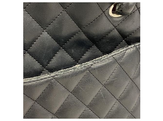 Chanel Cambon Tote Bag aus Lammleder Schwarz - Ansicht 11