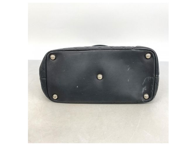 Chanel Cambon Tote Bag aus Lammleder Schwarz - Ansicht 3