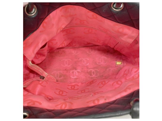Chanel Cambon Tote Bag aus Lammleder Schwarz - Ansicht 4