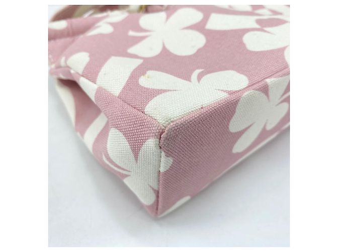 Borsa a tracolla Chanel Clover in Rosa - vista 8