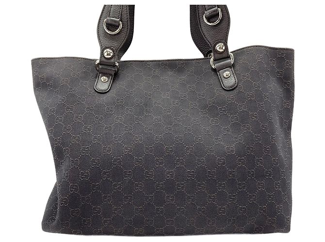 Borsa tote Gucci marrone - vista 3