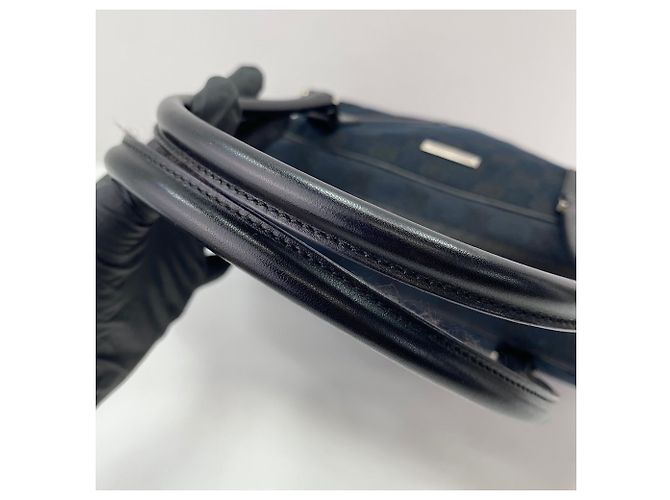 Borsa a mano Gucci blu navy - vista 10