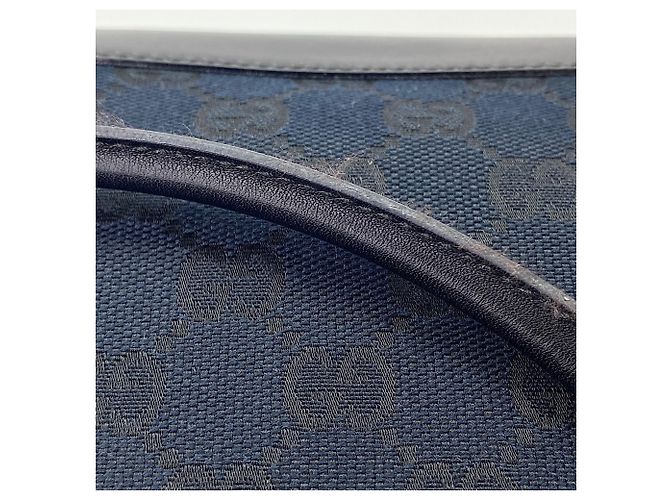 Borsa a mano Gucci blu navy - vista 11