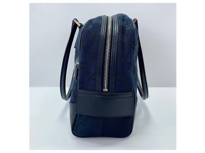 Borsa a mano Gucci blu navy - vista 5