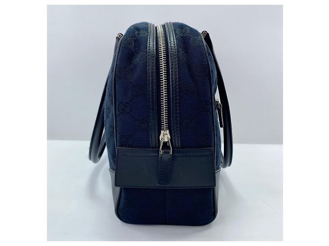 Borsa a mano Gucci blu navy - vista 6