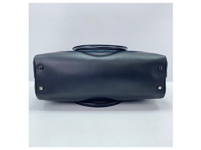 Borsa a mano Gucci blu navy - vista 7