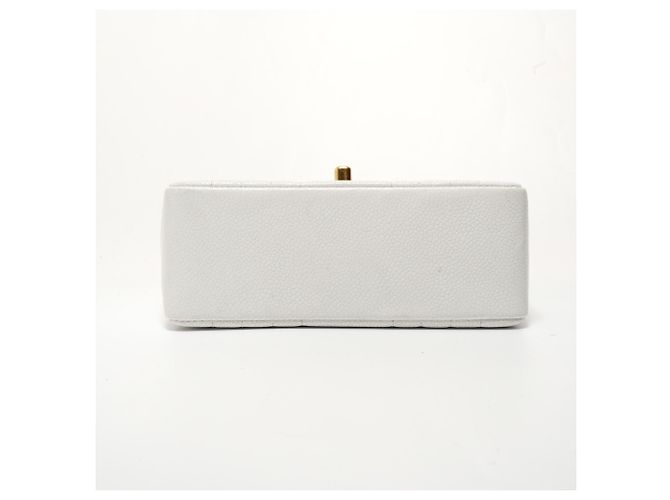 Borsa a Spalla Chanel Mademoiselle Bianco - vista 7