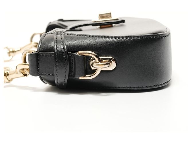 Borsa a tracolla in pelle Gucci Moonside Nero - vista 3