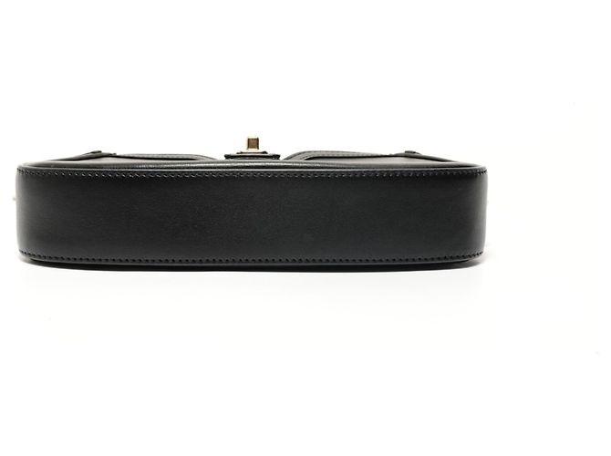 Borsa a tracolla in pelle Gucci Moonside Nero - vista 7