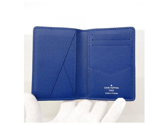 Organizer Portacarte Cobalt Louis Vuitton Blu - vista 4