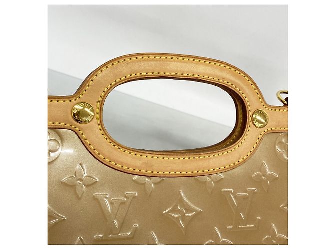 Borsa Louis Vuitton Vernis Roxbury Drive Nocciola - vista 10
