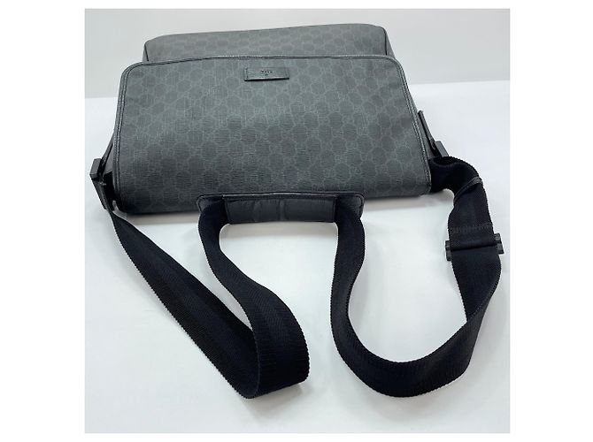 Borsa Messenger Gucci nera Nero - vista 10
