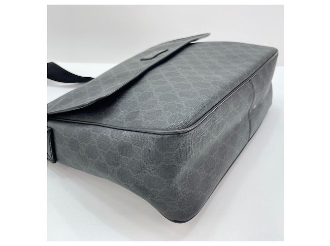 Borsa Messenger Gucci nera Nero - vista 8