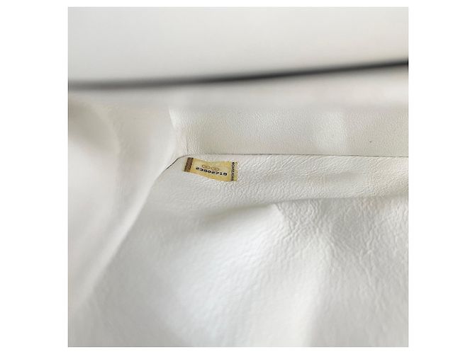Borsa a Spalla Chanel Matelassé Cuba Collection 25 Bianco - vista 13