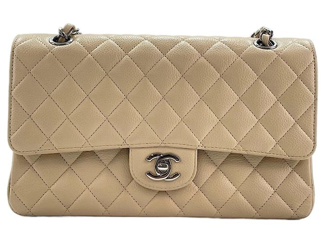 Timeless Borsa a Spalla Chanel Matelassé 25 in Beige - vista 2