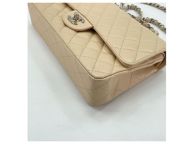 Timeless Borsa a Spalla Chanel Matelassé 25 in Beige - vista 7