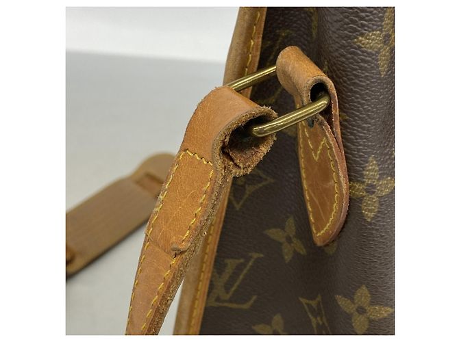 Borsa a tracolla Louis Vuitton Monogram Gibeciere GM Marrone - vista 10