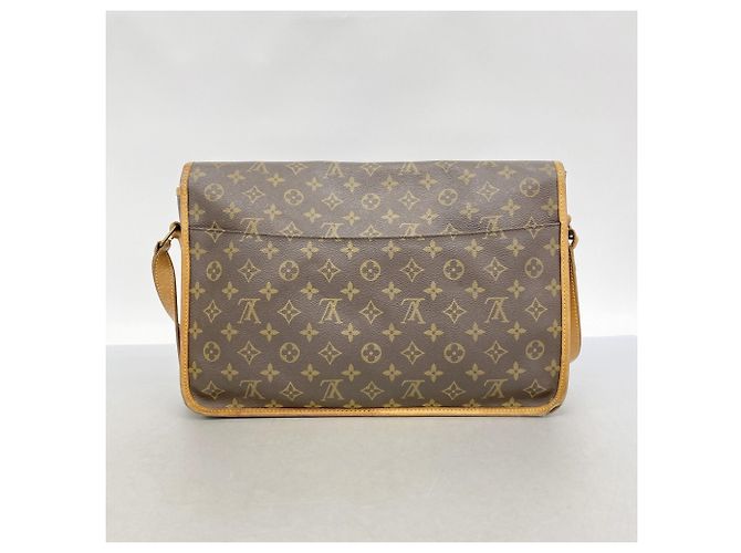 Borsa a tracolla Louis Vuitton Monogram Gibeciere GM Marrone - vista 14