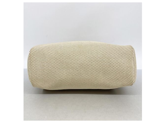 Hermès Zaino Hermes Herbag Ad MM Toile GM Natural - vista 3