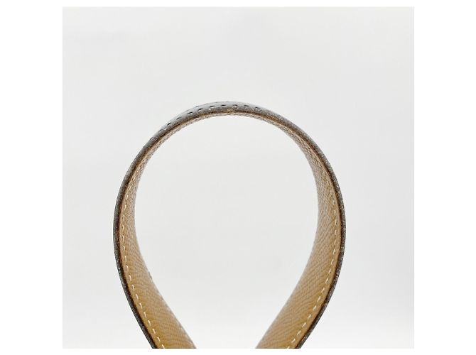 Hermès Constance Gürtel aus Courchevel Box Calf Leder Schwarz Golden - Ansicht 5