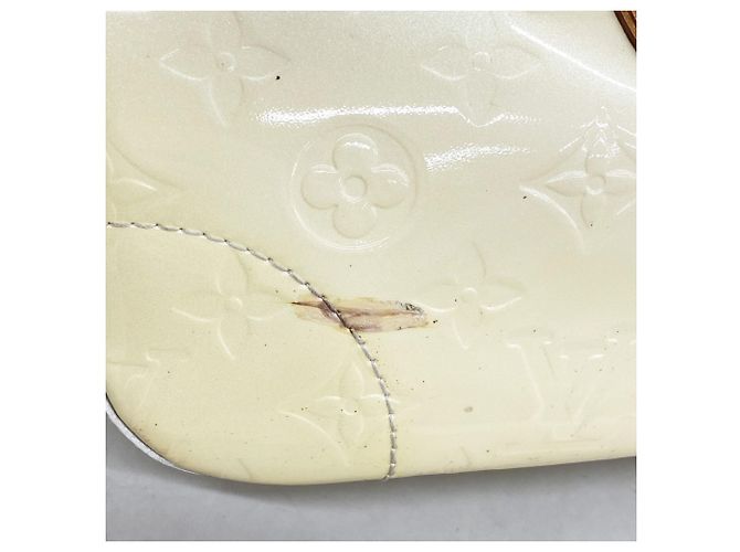 Borsa Louis Vuitton Vernis Rosewood Avenue Bianco - vista 10