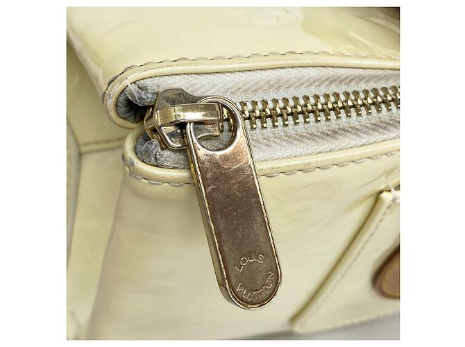 Borsa Louis Vuitton Vernis Rosewood Avenue Bianco - vista 12