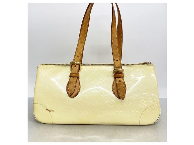 Borsa Louis Vuitton Vernis Rosewood Avenue Bianco - vista 13