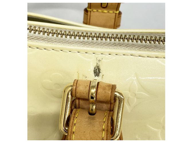 Borsa Louis Vuitton Vernis Rosewood Avenue Bianco - vista 9