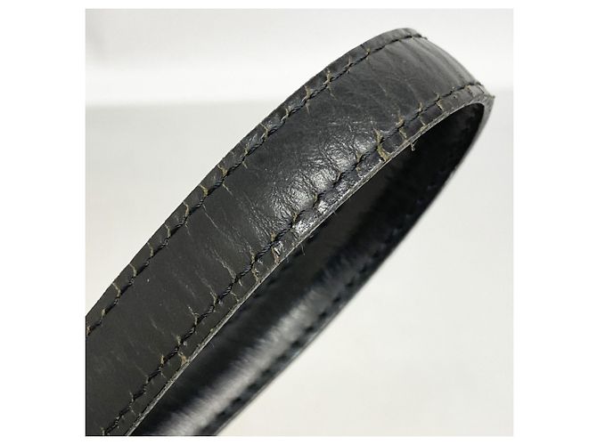 Borsa Louis Vuitton Epi Monceau Nero - vista 8