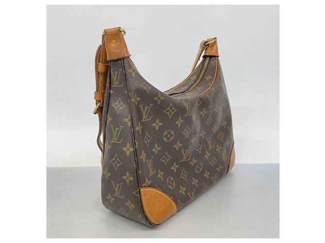 Borsa a Spalla Louis Vuitton Monogram Boulogne 30 Marrone - vista 2