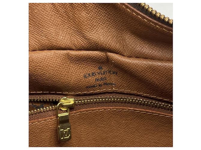 Borsa a Spalla Louis Vuitton Monogram Boulogne 30 Marrone - vista 5