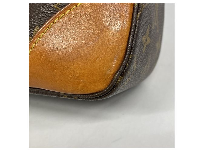 Borsa a Spalla Louis Vuitton Monogram Boulogne 30 Marrone - vista 6