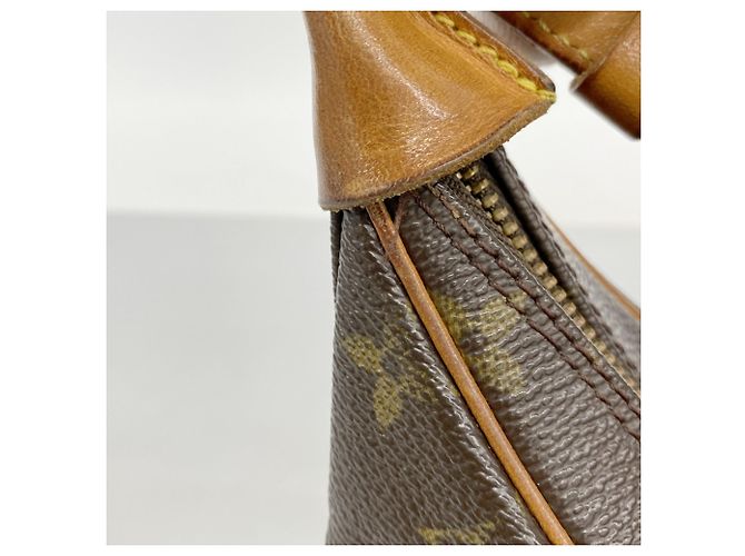 Borsa a Spalla Louis Vuitton Monogram Boulogne 30 Marrone - vista 8