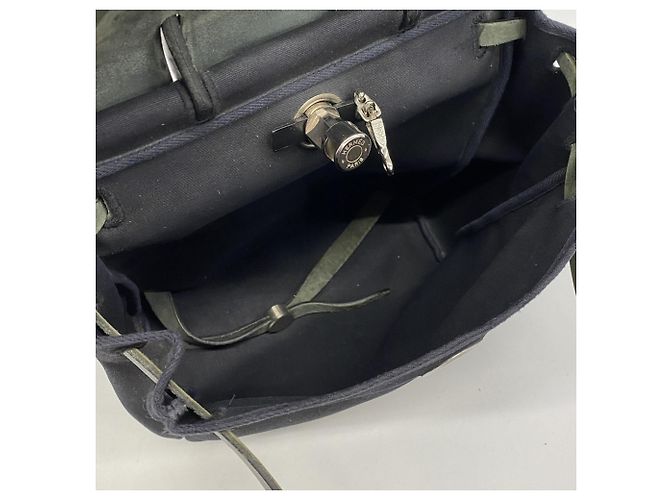 Hermès Hermes Herbag Ad PM Rucksack Schwarz - Ansicht 4