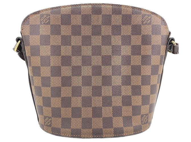 Borsa a Spalla Louis Vuitton Druot Marrone - vista 2