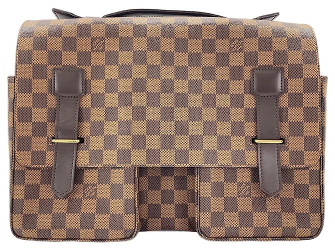 Borsa a Spalla Louis Vuitton Broadway Marrone - vista 2