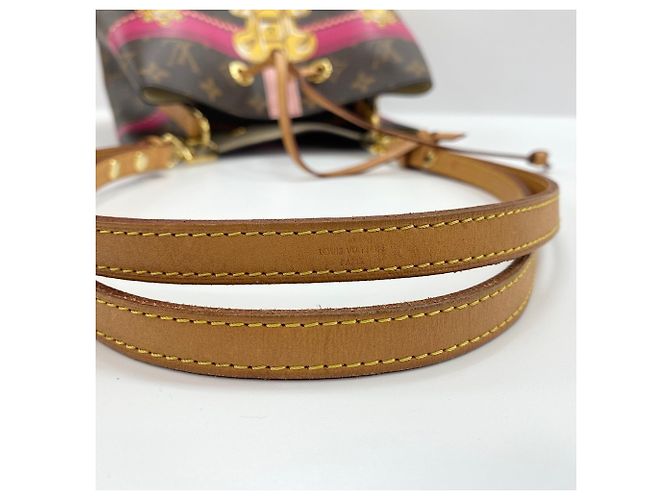 Néonoé Borsa a tracolla Louis Vuitton NeoNoe Summer Trunk Collection Marrone - vista 10