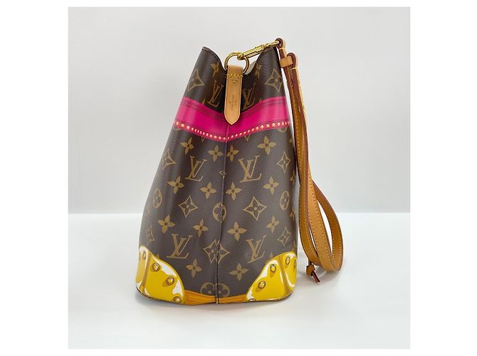 Néonoé Borsa a tracolla Louis Vuitton NeoNoe Summer Trunk Collection Marrone - vista 5