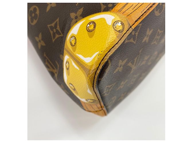 Néonoé Borsa a tracolla Louis Vuitton NeoNoe Summer Trunk Collection Marrone - vista 8