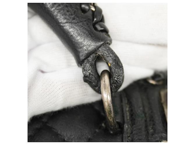 Borsa a Spalla Chanel Boy Chain Nero - vista 6